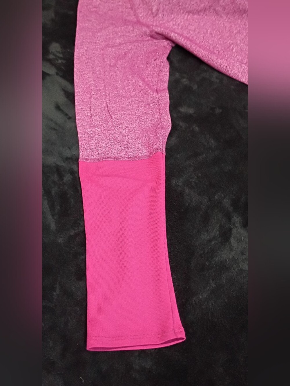 Marmot Heathered V-Neck Active Long Sleeve Top - Picture 4 of 8
